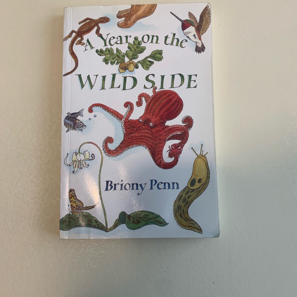 A Year on the Wild Side by Briony Penn - Illustrated Book